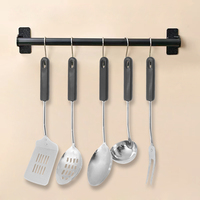 L'ensemble de gadgets de cuisine en métal écologique professionnel comprend des cuillères fourchettes Masher louche tourneurs-Type d'ustensiles de cuisine