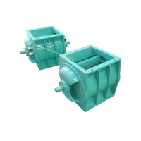 Vanne rotative de sas à pression positive Vanne de verrouillage d'air Décharge d'alimentation rotative Moulin à farine de blé Transportant une alimentation motorisée