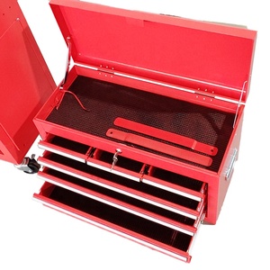 Gabinete de Carro para Herramientas de Garaje de Acero Inoxidable con 8 Cajones de Gran Capacidad y Alfombrilla Antideslizante, Venta al por Mayor de Fábrica - Product Image 4