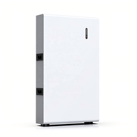 Batterie murale intelligente compatible 5kWh 10kWh 16kWh avec BMS, prise en charge du réseau hybride, LiFePO4 CAN pour la plupart des onduleurs courants et les systèmes ESS domestiques