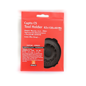 Support d'outil Fami Capto C5, bague 82x138x40 mm rouge pour machines-outils - Product Image 3