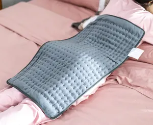 Üretici iyi yapılmış ağrı kesici termal ekipman masaj yastığı omuz boyun sırt ağrısı fizyoterapi ısıtıcılı battaniye Mat