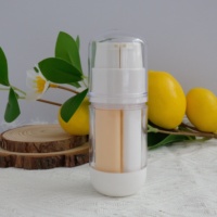 Botella de Plástico con Tapa de Rosca para Cosméticos, Lociones y Champús, Ecológica, de Alta Calidad, Personalizable, 20g 30g 40g, Suministro de Fábrica