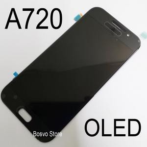 หน้าจอ OLED Lcd สำหรับ Samsung Galaxy,หน้าจอ A7 2017 A720 <span class=keywords><strong>A720F</strong></span> SM-<span class=keywords><strong>A720F</strong></span> พร้อมดิจิไทเซอร์ระบบสัมผัส OLED - Product Image 2