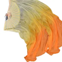 Foulard En Soie Pour La Danse Orientale Classique 250*114cm voiles de soie  danseuse du ventre accessoires de Performance de scène écharpe à la main