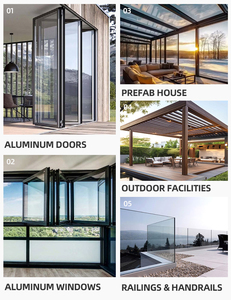 Deezon Australia Modern Aluminum Internal Sliding Door Three Track Room Divider Partition Doors for Houses - Product Image 5