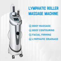 Machine de drainage lymphatique, machine de remodelage corporel, machine de raffermissement de la peau, machine de massage à rouleaux sous vide, machine à rouleaux à billes internes