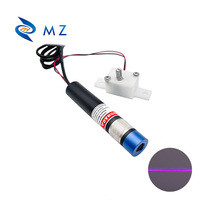 Module laser compact D18mm UV bleu violet 405nm, puissance réglable 150mW 200mW, objectif Powell, générateur laser