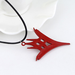 Collar con Colgante del Logotipo del Avión del Rey Despojado de <span class=keywords><strong>Destiny</strong></span> 2 de Bungie, en Rojo, en Oferta - Product Image 3