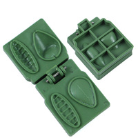 Presse à appâts professionnelle verte, mini moule de pêche, distributeur d'appâts DIY, accessoires de pêche à la carpe