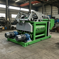 Moteur-pompe pour bétonnière à double arbre JS1000, haute efficacité, machine de mélange de ciment à entraînement synchrone pour la série HZS
