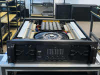 Amplificateur de puissance professionnel 3U 4 canaux classe H 1600Wx4 pour subwoofer stéréo - Équipement audio/amplificateurs/haut-parleurs