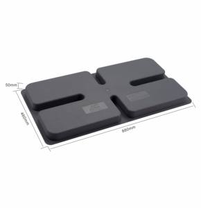Meilleure vente de coussins de climatisation de base en plastique absorbant les chocs pour l'extérieur - Product Image 1
