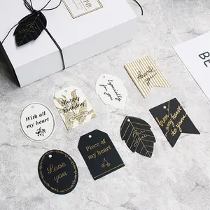 Factory New China Hang Tag Designs Necklace Name String Printing Machine Making Tags Hangtag