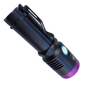 Lampe torche UV Luomen Highlight 20W avec filtre miroir noir, détecteur de lumière violette haute puissance pour devises et agents fluorescents - Product Image 5