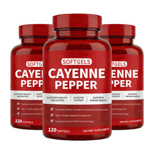 Capsules de piment de Cayenne en gros, amélioration de la densité osseuse, compléments alimentaires à base de plantes, capsules de piment de Cayenne à la capsaïcine - Product Image 3