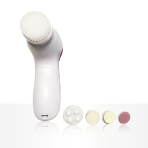 Cepillo de limpieza facial de vibración sónica de silicona resistente al agua, Mini limpieza eléctrica profunda de poros, masaje de piel, <span class=keywords><strong>limpiador</strong></span> facial - Product Image 5