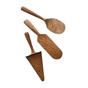 Couteau à fromage personnalisé écologique, compatible lave-vaisselle, avec lame en bambou et manche en bois de manguier, ensemble d'ustensiles pour cuisine moderne - Product Image 1
