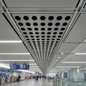 Tôle perforée en aluminium de haute qualité résistante à la corrosion, séries 1000/3000/5000, pour mur-rideau extérieur/plafond intérieur - Product Image 6