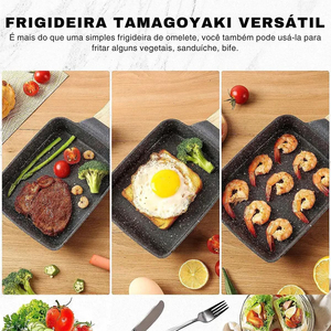 Non-Stick Coated Frying <b>Pan</b> With Wooden Handle Aluminum Cookware Induction Non-stick Die Cast Frypan - Product Image 6