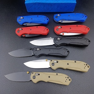 Mini BM-Freek 565-1 Cuchillo de Bolsillo Plegable para Camping, Hoja de 2.95 Pulgadas CPM-S90V 57HRC, Mango Reforzado de Nylon y Fibra de Vidrio OEM DIY EDC - Product Image 3
