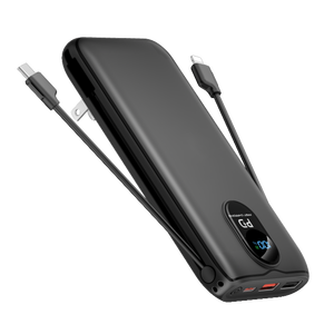 2025 sản phẩm mới được xây dựng trong cắm Dual-Line Hiển thị kỹ thuật số 10000 công suất cao sạc nhanh ngân hàng điện - Product Image 1