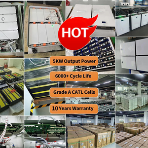 แบตเตอรี่เก็บพลังงานติดผนัง48V LiFePO4 51.2V100ah ได้ลึกแบตเตอรี่ติดผนัง LiFePO4 - Product Image 2