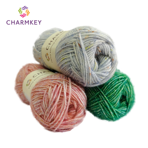 Foulards tissés à la main bricolage au Crochet coussins moyennement épais doux en fil de coton tricoté par pulvérisation boules de <span class=keywords><strong>laine</strong></span> produit de fil mélangé - Product Image 5