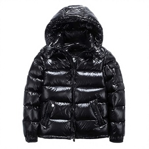 High Quality <b>Men's</b> Long <b>Thin</b> Bubble <b>Jacket</b> Waterproof Latest Fashion Style Customized Logo Wholesale Price Custom Sizes Shining - Product Image 1