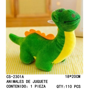 Giocattolo dinosauro morbido peluche fornitura di fabbrica per bambini giocattolo dinosauro classico portatile - Product Image 1