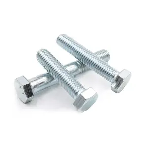 Galvanisé/Oxyde Noir/Acier Au Carbone Ordinaire M6-M33 Mode Personnalisé Boulon <span class=keywords><strong>Et</strong></span> Écrous - Product Image 1