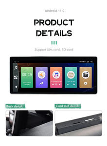 Android 13 pour Honda Acura MDX 2007 2008 2009 2010 2011 2012 2013 Lecteur multimédia intelligent autoradio GPS navigation CarPlay - Product Image 4