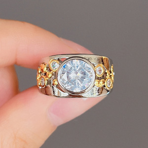 Anello Bohemien Traforato da Donna con Accento Scintillante Creativo, Gioiello Personalizzato per Dito Indice - Product Image 2