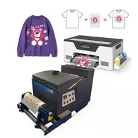 Printer DTF Haolic A3 Terlaris, Kompatibel Epson, Roll-To-Roll, Kontrol Temperatur Otomatis, Bahan Stainless Steel