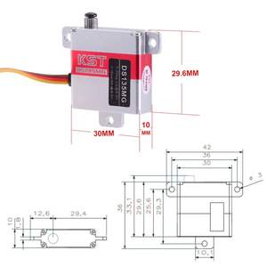 Motor Digital sin Núcleo KST DS135MG de 10 mm, 5.2Kgf.cm, 0.12seg, CC 4.8V-6.0V, -10C a +65C para Ala de Planeador, Gran Venta - Product Image 3