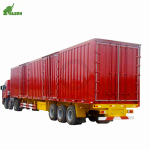Semirremolque de Carga Seca de Alta Calidad <span class=keywords><strong>con</strong></span> <span class=keywords><strong>Jaula</strong></span> para Transporte de Mercancías - Product Image 4