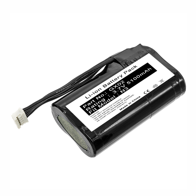 3.7V 5200mAh Lithium Ion Rechargeable Replacement GX02 Li-ion Battery for NEXGO N3 N5 N86 Pos Terminal