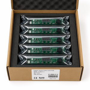 Système <span class=keywords><strong>de</strong></span> contrôle d'appareils <span class=keywords><strong>de</strong></span> cuisine intelligents personnalisés OEM pour plaques à induction, fournisseur <span class=keywords><strong>en</strong></span> gros d'usine, carte PCBA - Product Image 5