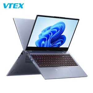 15.6'' Metal Shell Core I5 I7 I9 Win10 Win11 Dual Memory Module Interface Rich Computer Pc Laptop With Fingerprint Recognition