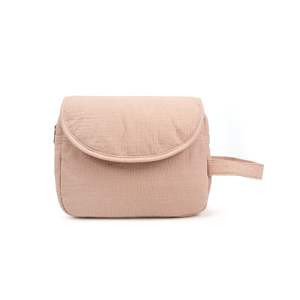 <span class=keywords><strong>BETREE</strong></span>, conjunto de bolsa de pañales de algodón de alta calidad con estilo, bolso de mano para mamá con cambiador, neceser suave a la moda para productos para bebés - Product Image 5