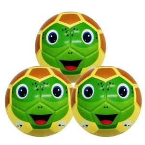 ลูกบอลโฟม PU แบบกําหนดเองการพิมพ์แบบนุ่มบีบของเล่นฟุต<span class=keywords><strong>บอล</strong></span>สําหรับเด็กต่อต้านความเครียดตีกลับกีฬายืดหยุ่น - Product Image 2