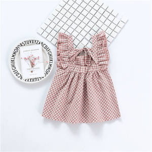 Nuevo Vestido de Moda para Niña, Diseño de Vestido a Cuadros de Algodón para Bebé - Product Image 2