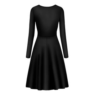 Abiti da <span class=keywords><strong>sera</strong></span> donna <span class=keywords><strong>stampa</strong></span> elegante su richiesta abito unico donna personalizzato 2023 manica lunga abiti da spiaggia donna estate - Product Image 5