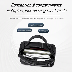 Arctic Hunter Borsa a Tracolla Unisex in Tela Nylon Impermeabile Leggera con Zip, per Shopping Quotidiano, Urbano e Viaggi - Product Image 2