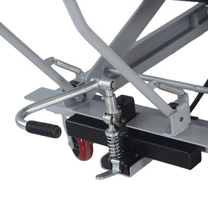 Plataforma Elevadora Hidráulica Manual Móvil de Aleación de Aluminio Tipo Tijera, Equipo de Construcción, Velocidad de 3.7 km/h - Product Image 2