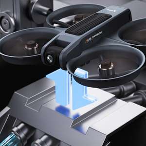 Dron FPV X226 para Principiantes, Control Remoto, Doble Imagen 4K UHD, Posicionamiento Óptico Eléctrico, 200M para Fotografía Aérea - Product Image 2