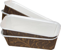 160*55*55mm cuisson plateau à pain moule Plumpy biodégradable sans produit chimique Additon prune tasse moule à gâteau