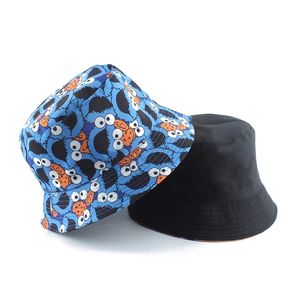 Nuovo cappello elegante per uomo e donna, cappello a secchiello con stampa di Cookie <span class=keywords><strong>Monster</strong></span> - Product Image 4