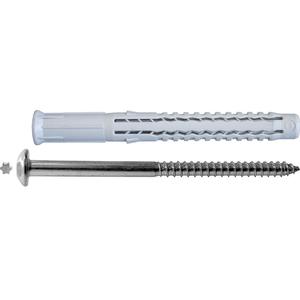 Ancres pour cloisons sèches TASSELLO NYLON + VITE TORX PROLUNG NC-PS T 10X160 Durable et polyvalent pour les projets d'amélioration de l'habitat - Product Image 1