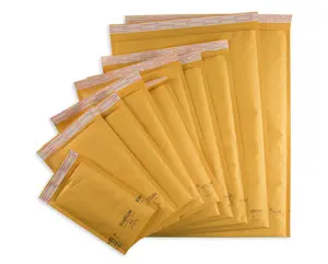 Durable Brown Kraft Padded Envelopes With Redi-Strip Peel Off Closure